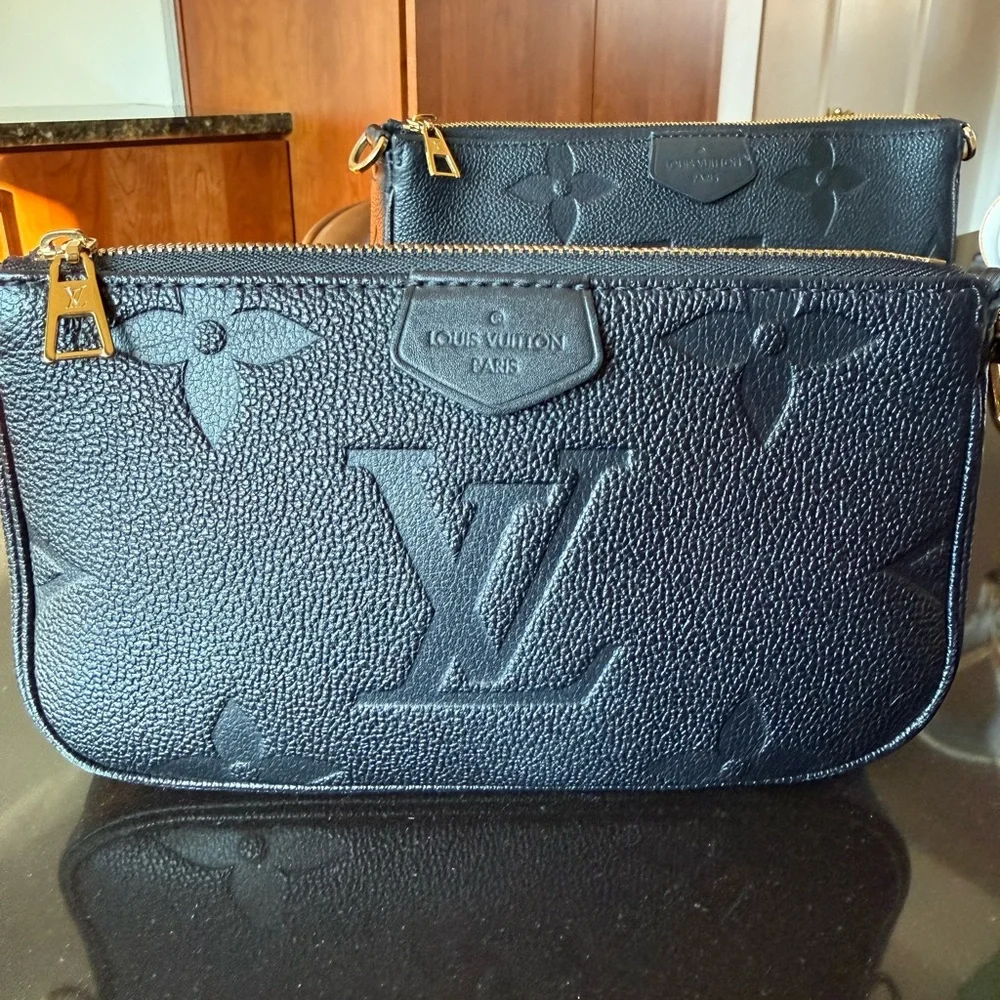 Louis Vuitton Multi Pochette Accessoires - Black Empriente - Picture 3 of 16